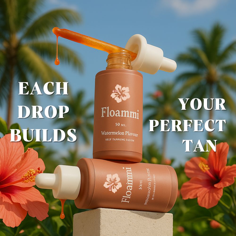 Floammi Tanning Drops – The Glow You Drink