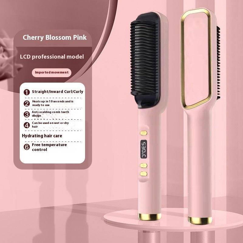 Negative Ion Comb Hair Straightener