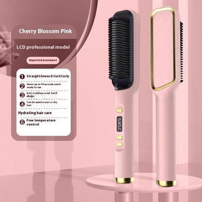 Negative Ion Comb Hair Straightener