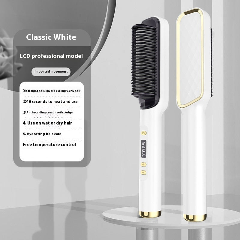 Negative Ion Comb Hair Straightener