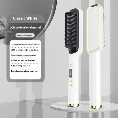 Negative Ion Comb Hair Straightener