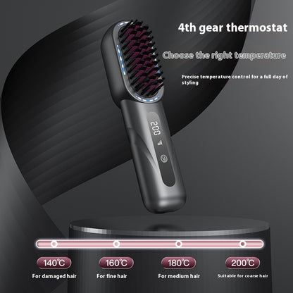 Retractable Portable Wireless Straight Comb