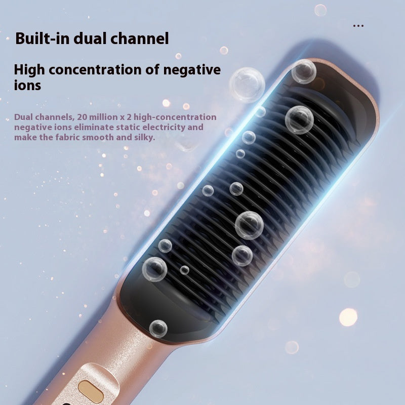 Negative Ion Comb Hair Straightener