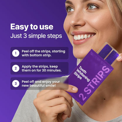 DentStrips - Purple Teeth Whitening Strips
